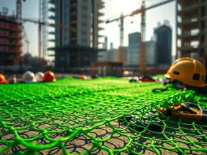 Siatki asekuracyjne w pracach na wysokości